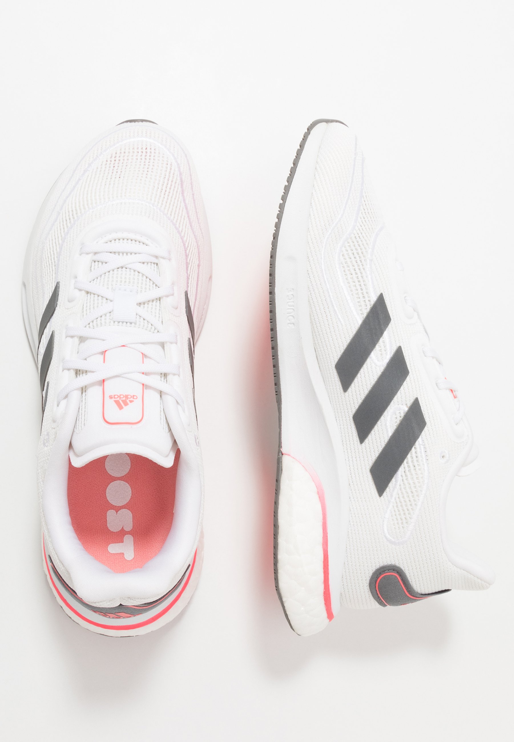 adidas Performance DURAMO CLASSIC LIGHTMOTION RUNNING SHOES - Nøytrale løpesko - footwear white/signal pink adidas Performance DURAMO CLASSIC LIGHTMOTION RUNNING SHOES - Nøytrale løpesko - footwear white/signal pink