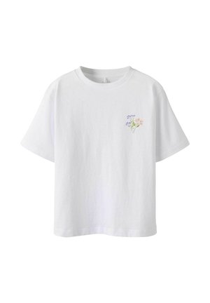 REGULAR FIT - Potiskana majica - bright white
