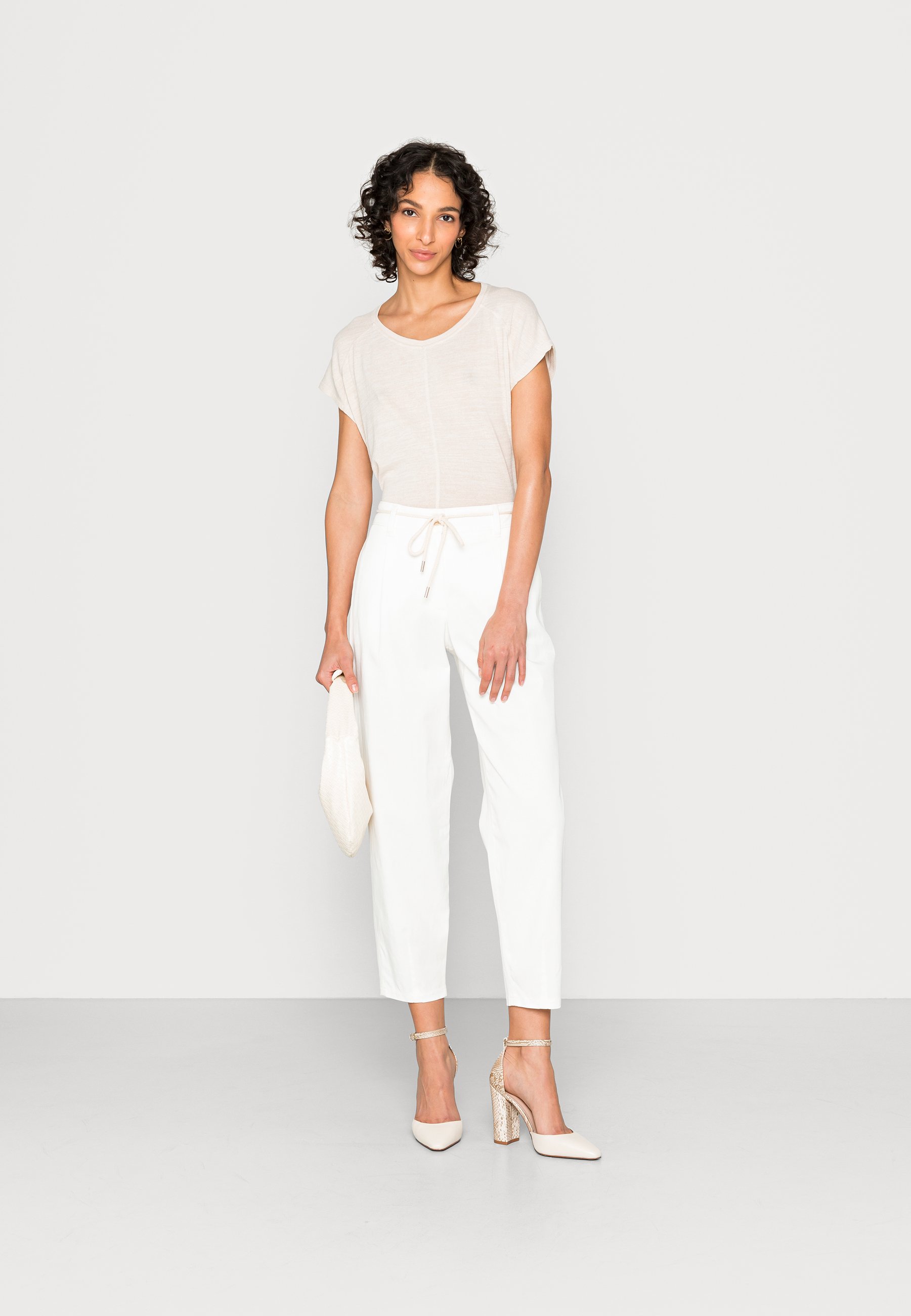 Opus MAKILA - Broek - milk/crème - Zalando.nl