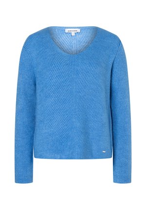 V-AUSSCHNITT - Pullover - winterblue
