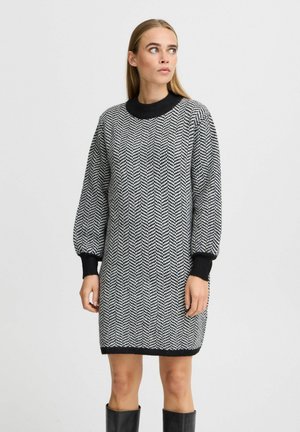 IHKAMARA - Svetríkové šaty - black