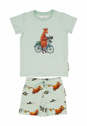 MAMMA MU SUMMER - Yöasusetti - mint stripe