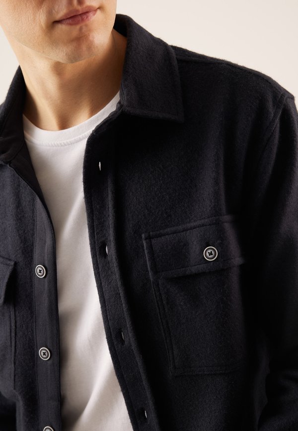 BRUSHED COTTON OVERSHIRT - Shirt4