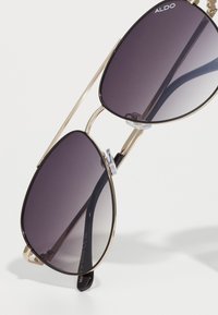 ALDO ARILICAN UNISEX - Sonnenbrille - black/gold-coloured