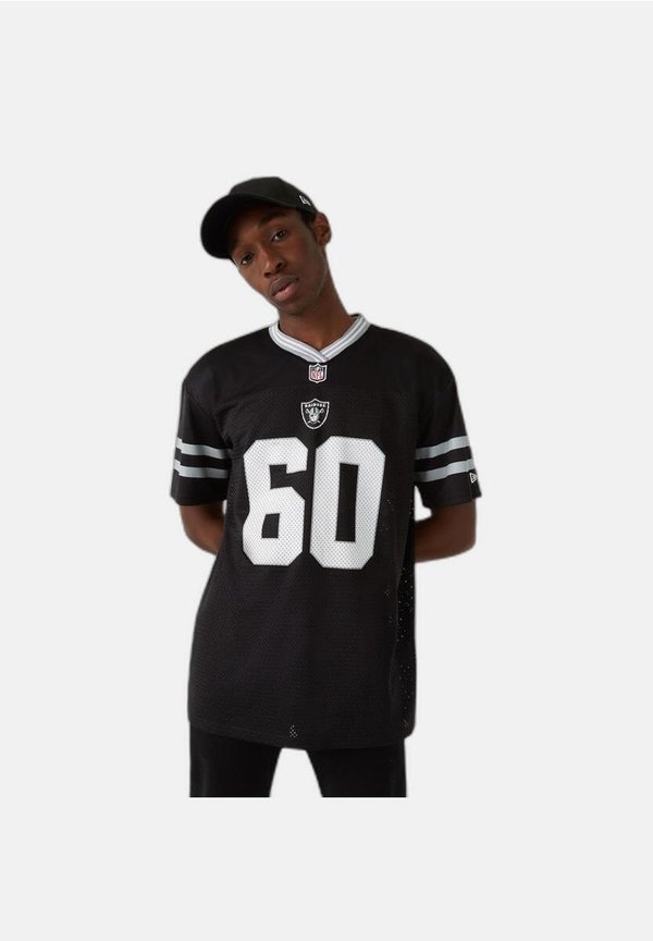 NFL LAS VEGAS RAIDERS TEE - Basic T-shirt - blkwhi