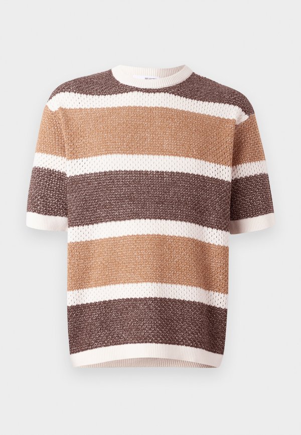 GINGER KNIT RELAXED STRIPE TEE - Jumper4