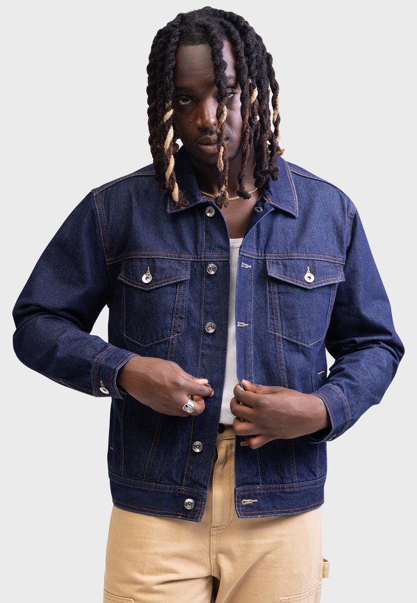 JAMES JACKET REGULAR FIT - Denim jacket - raw indigo