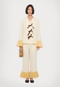 Sleeper CRUSOE SHIRT - Camicia - white asparagus