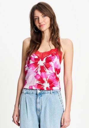 POM Amsterdam, TOP - CAMI BUBBLE BLOOM LAVENDER - Top - multi colour
