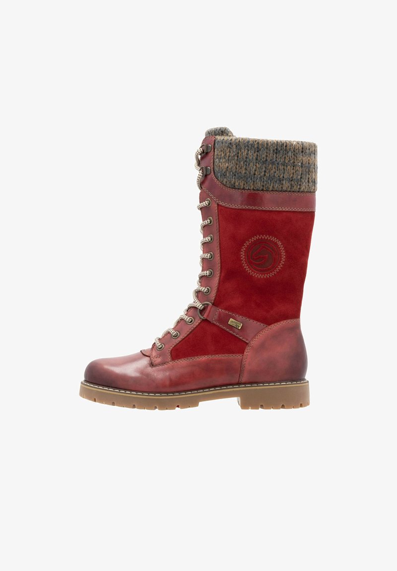 Remonte Bottes de neige - mohnrot
