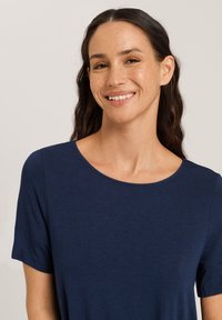 Hanro NATURAL ELEGANCE - Camicia da notte - deep navy