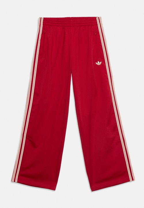 adidas FIREBIRD JUNIOR UNISEX - Tracksuit bottoms - team victory red/warm vanilla — photo 3