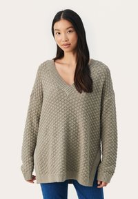 Part Two FABIANNEPW - Strickpullover - vetiver