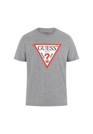 Guess SS ORIGINAL LOGO - T-shirt con stampa - grau