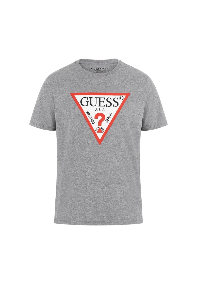 Guess SS ORIGINAL LOGO - Triko s potiskem - grau