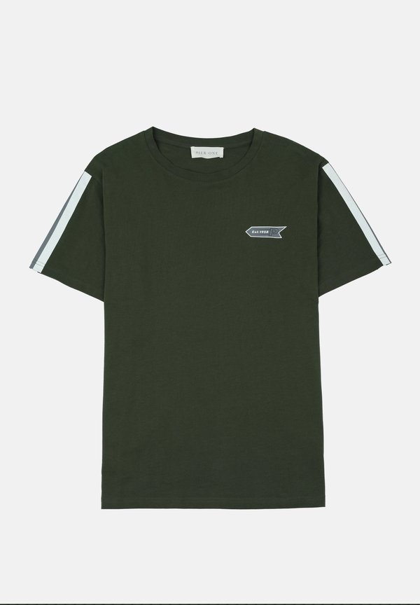 Print T-shirt - olive3