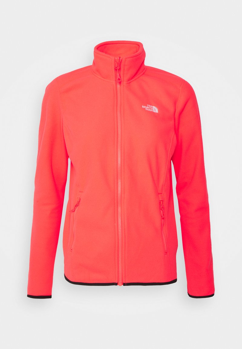 Damen Sportbekleidung | The North Face GLACIER Fleecejacke brilliant coral/pink - GT59547 Damen Sportbekleidung | The North Face GLACIER Fleecejacke brilliant coral/pink - GT59547