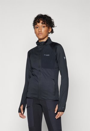 TRIPLE CANYON™ GRID - Sweat zippé - black