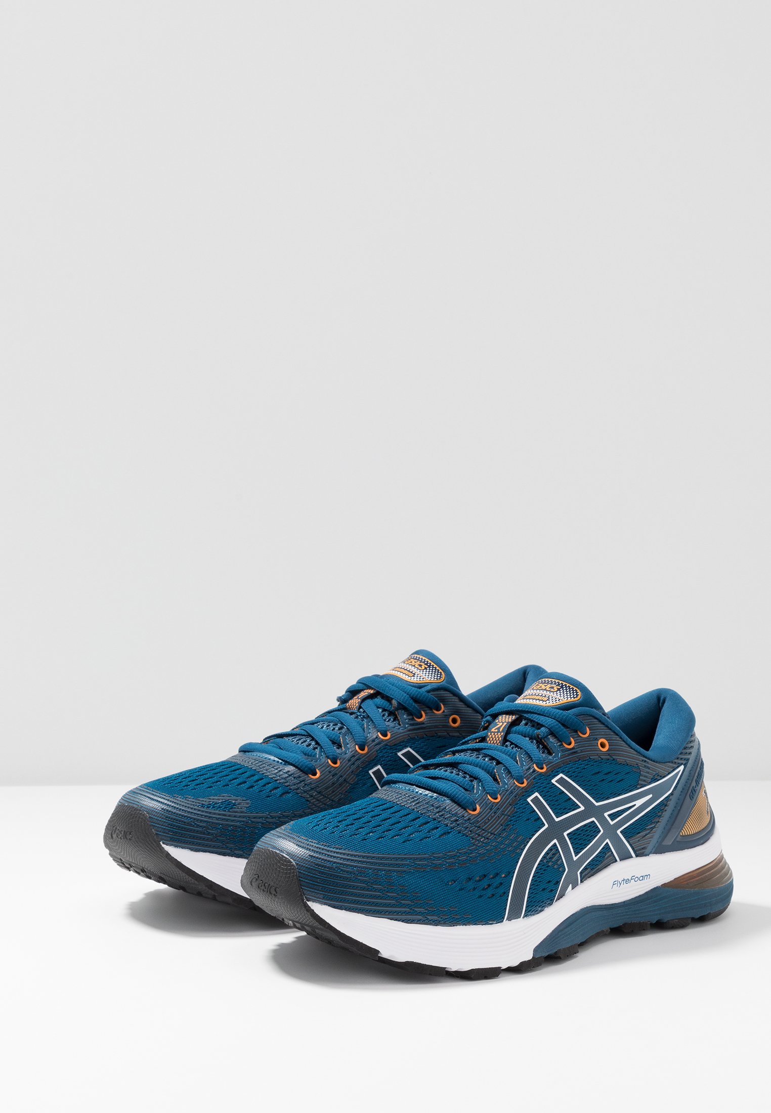 GEL-NIMBUS 21 - Zapatillas de running neutras - mako blue/black GEL-NIMBUS 21 - Zapatillas de running neutras - mako blue/black