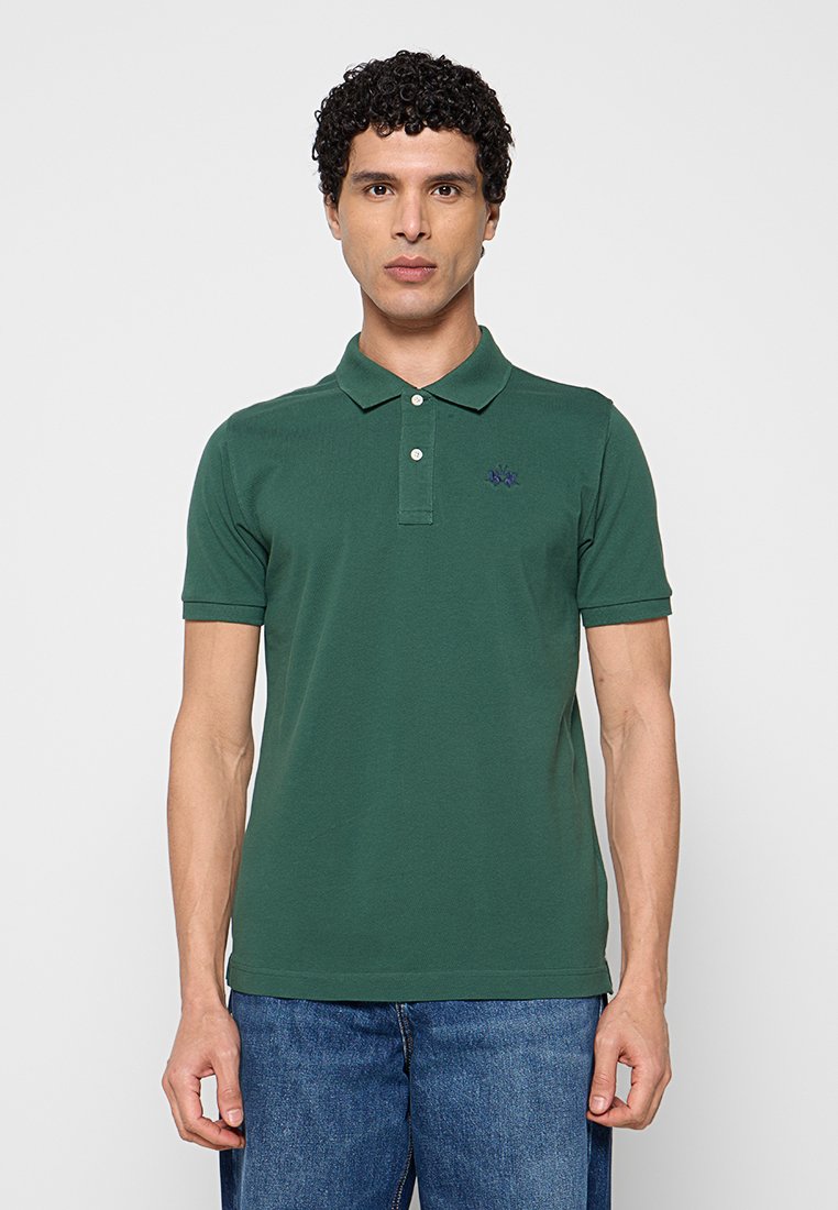 LA MARTINA Poloshirt donkergroen
