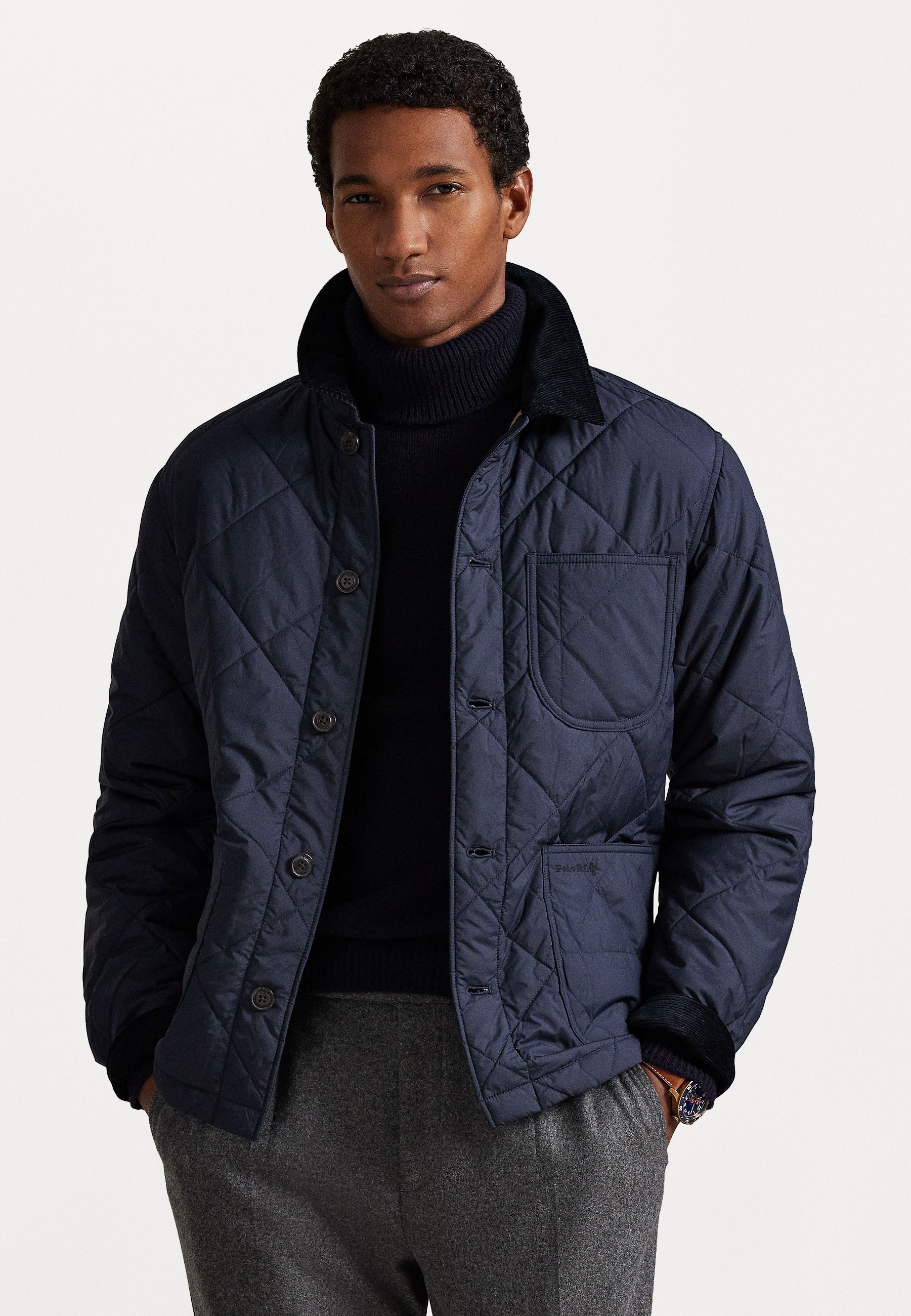 Polo Ralph Lauren THE HURSTON QUILTED UTILITY JACKET - Light