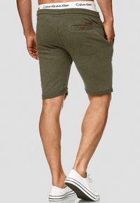 INDICODE JEANS 2 PACK EDDY - Shorts - beetle black
