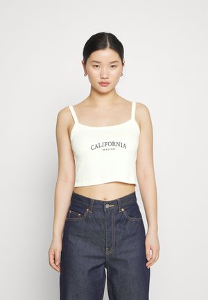 ONLY Petite ONLCARA CITY BOX - Μπλούζα - cloud dancer