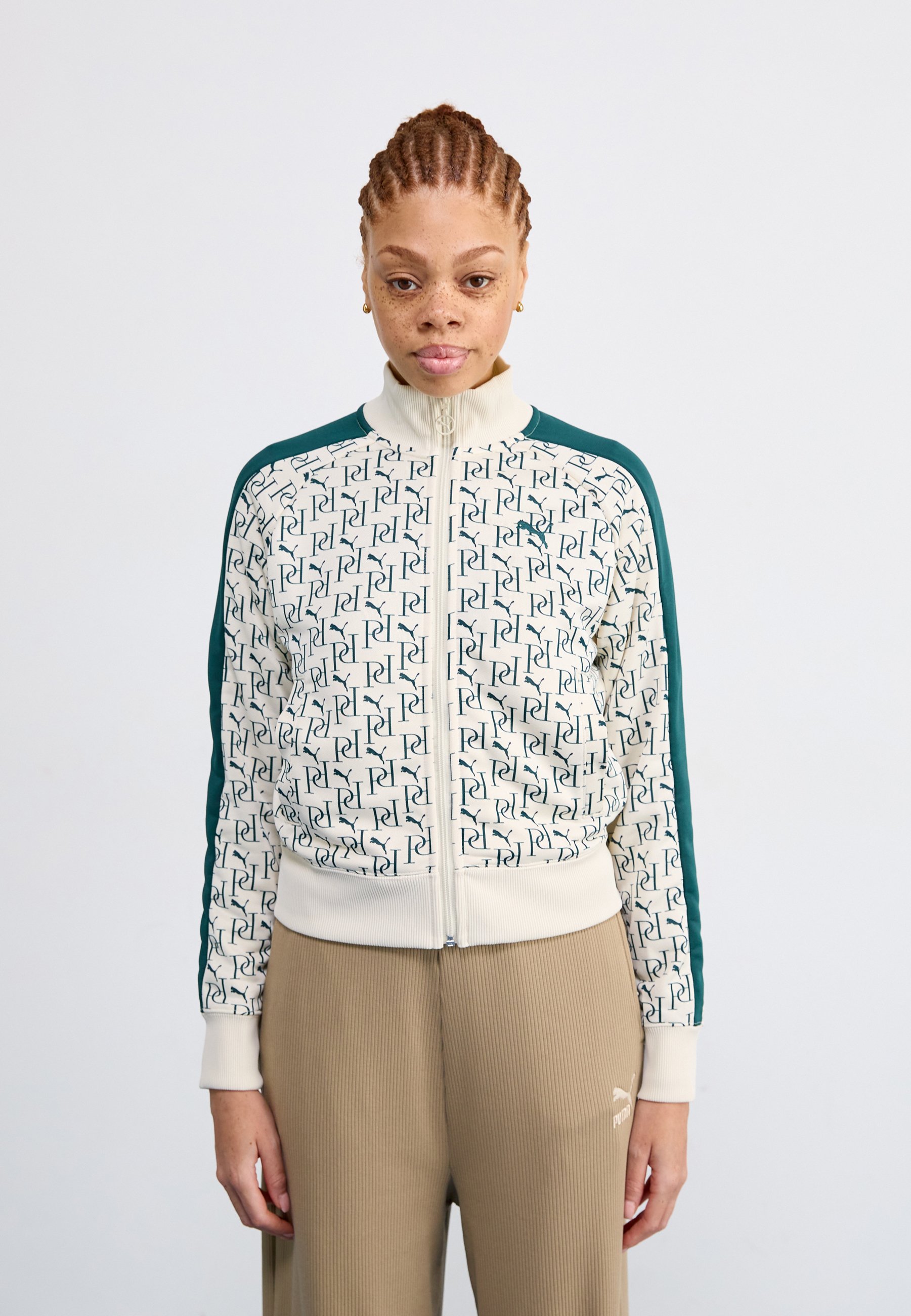 Puma Training jacket - alpine snow/off-white - Zalando.co.uk