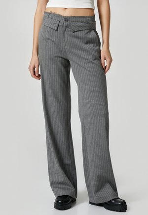 Pantalon classique - anthracite