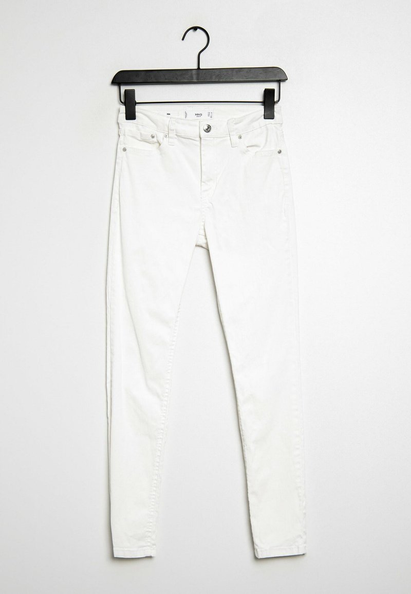 Mango Pantalon classique - white