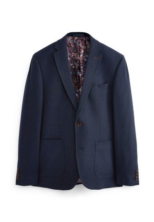 Next NEXT SIGNATURE NOVA FIDES HERRINGBONE BLAZER niebieski