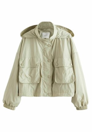 SHOWER RESISTANT CROP CAGOULE  - REGULAR FIT - Outdoorjakke - sage green