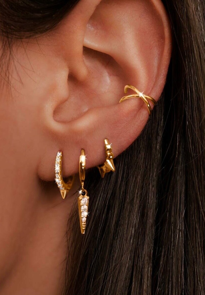 Singularu Pendientes - oro/dorado -