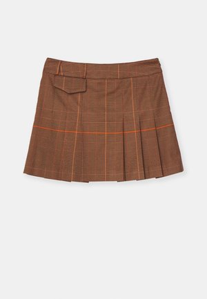 SKIRT - A-linjainen hame - brown