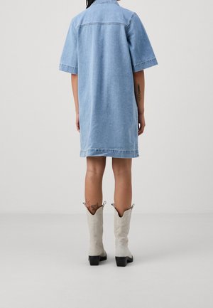 Denim dress - light-blue denim