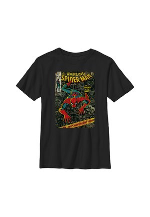 Henry Tiger SPIDER-MAN COMICS SPIDEY FRONT COVER - T-shirt imprimé - black