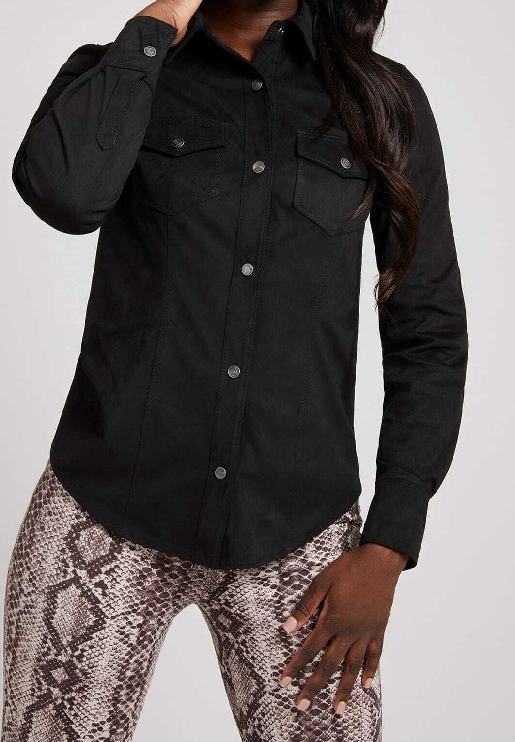 Guess Chemisier black/noir (Seconde main) ZALANDO