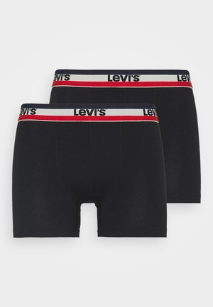 LOGO BOXER BRIEF 2 PACK - Boxerbriefs - black