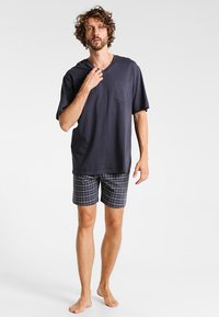 Schiesser SET - Pyjama set - anthrazit