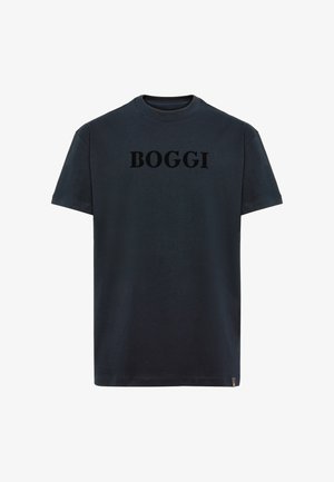 Boggi Milano T-shirts print - navy blue