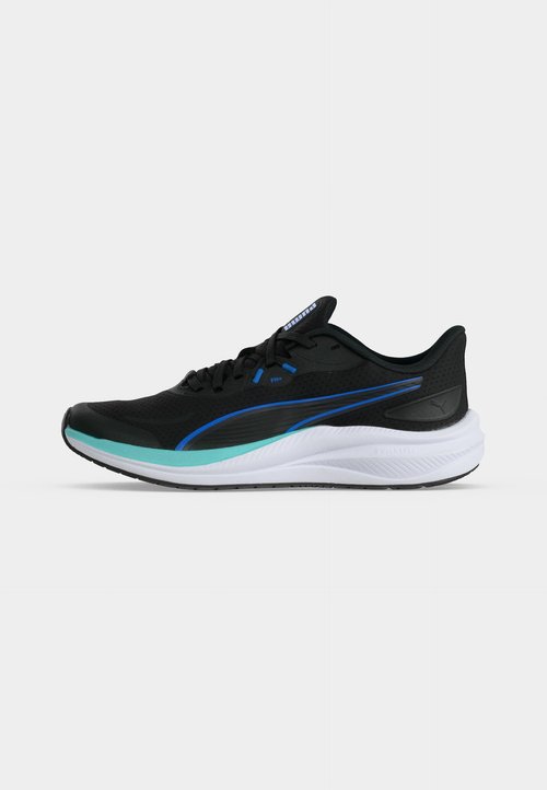PUMA SKYROCKET LITE 2 JR UNISEX - Road running shoes - black/ultra blue/white — photo 2