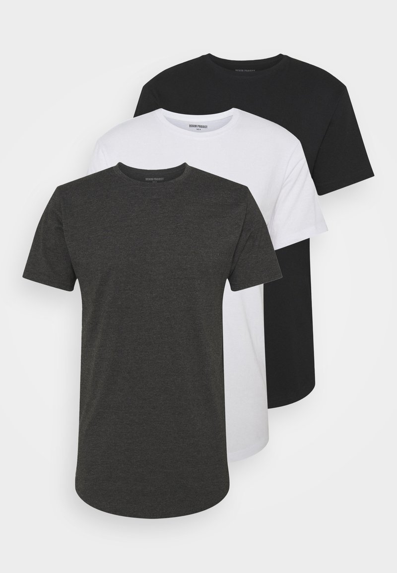 Denim Project T-shirt basic zwart