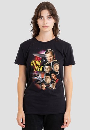 ST ORIGINAL THE CLASSIC CREW - Print T-shirt - black