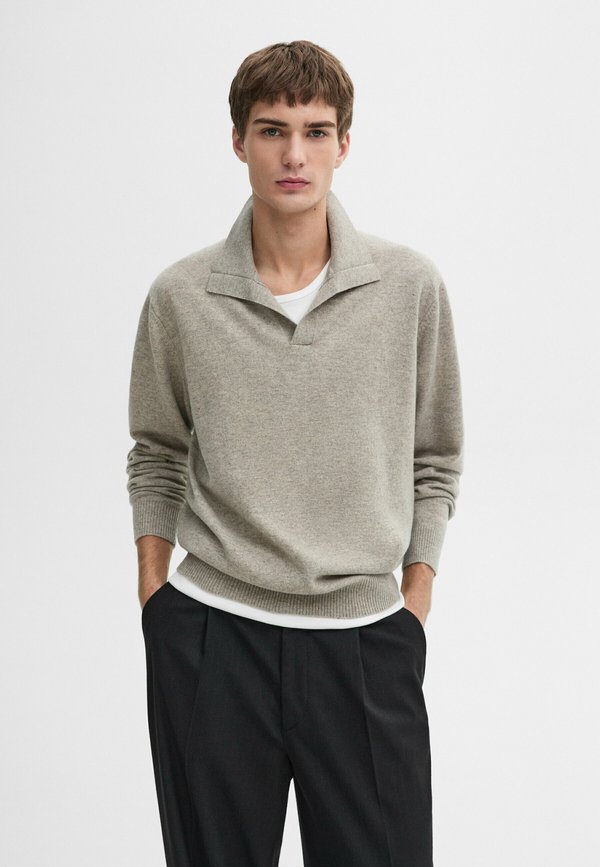 Strickpullover - khaki