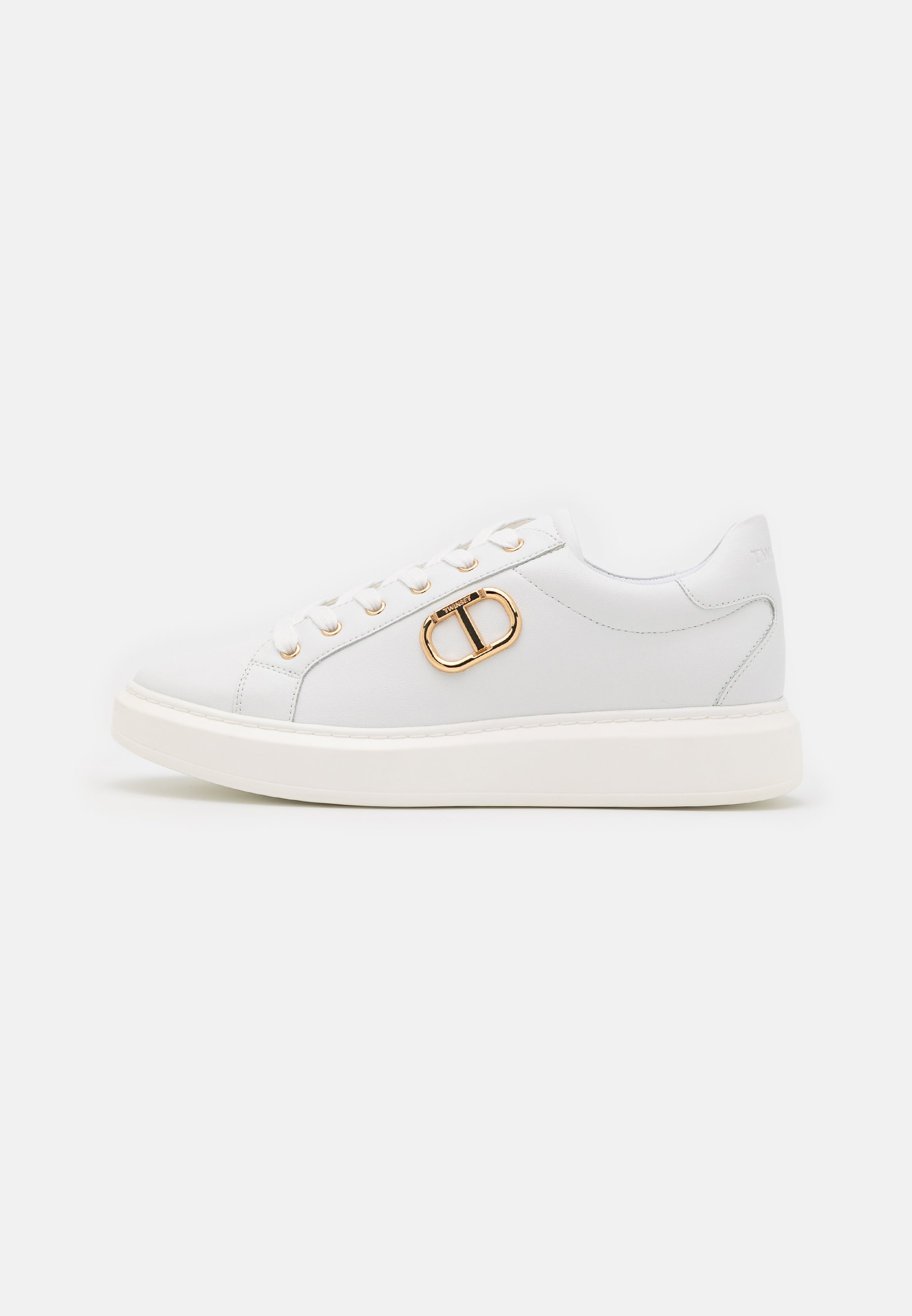 TWINSET BASSA - Sneakers basse - bianco ottico/bianco - Zalando.it