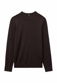 Striktrøje - dark bordeaux