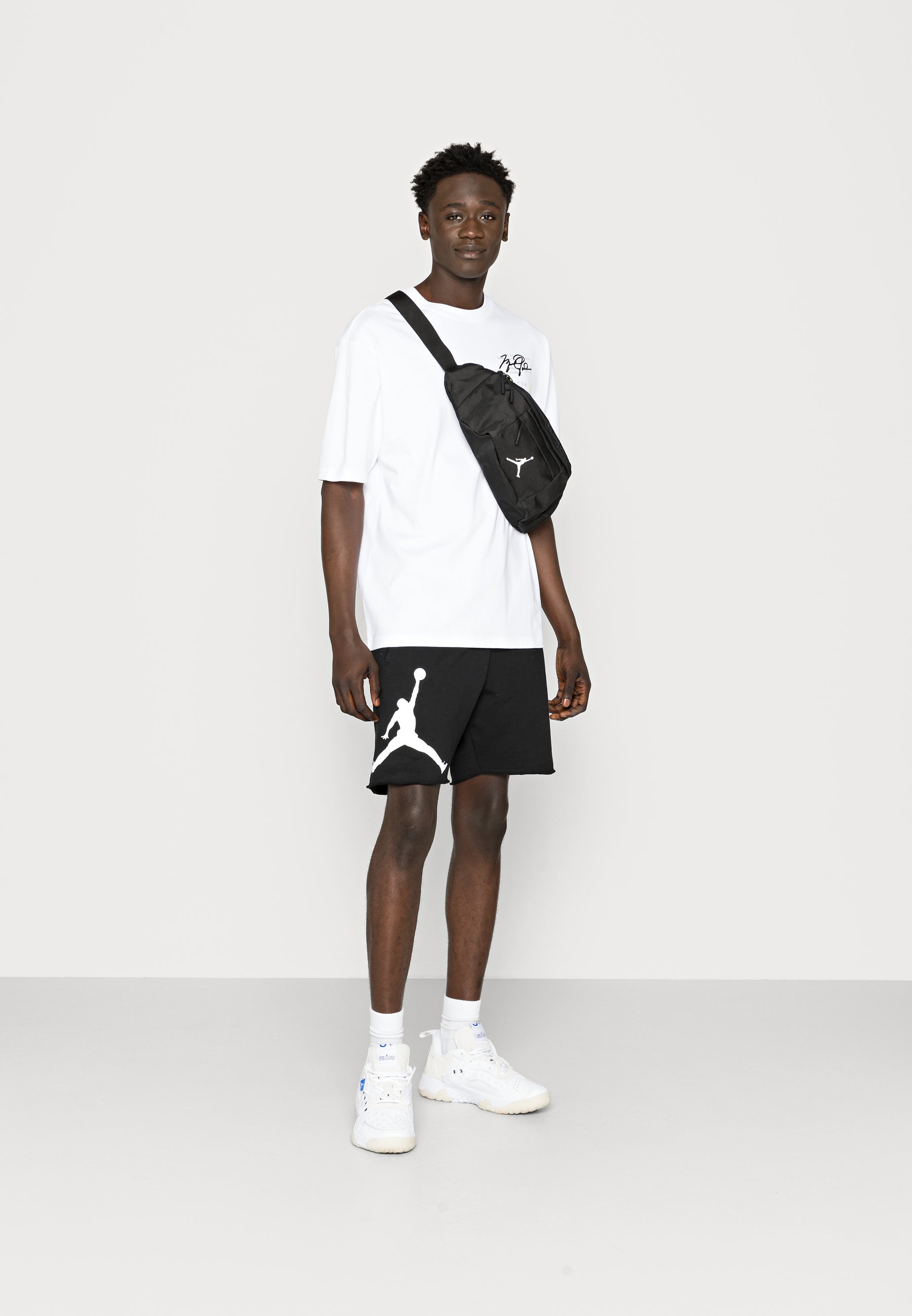 Jordan T-shirt con stampa - white/black/bianco - Zalando.it