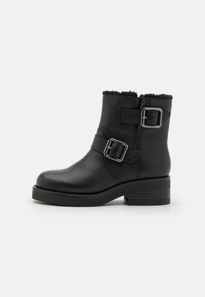 Cowboy- / bikerstøvlette - black
