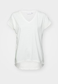 VIDREAMERS V NECK - T-shirt basic - cloud dancer