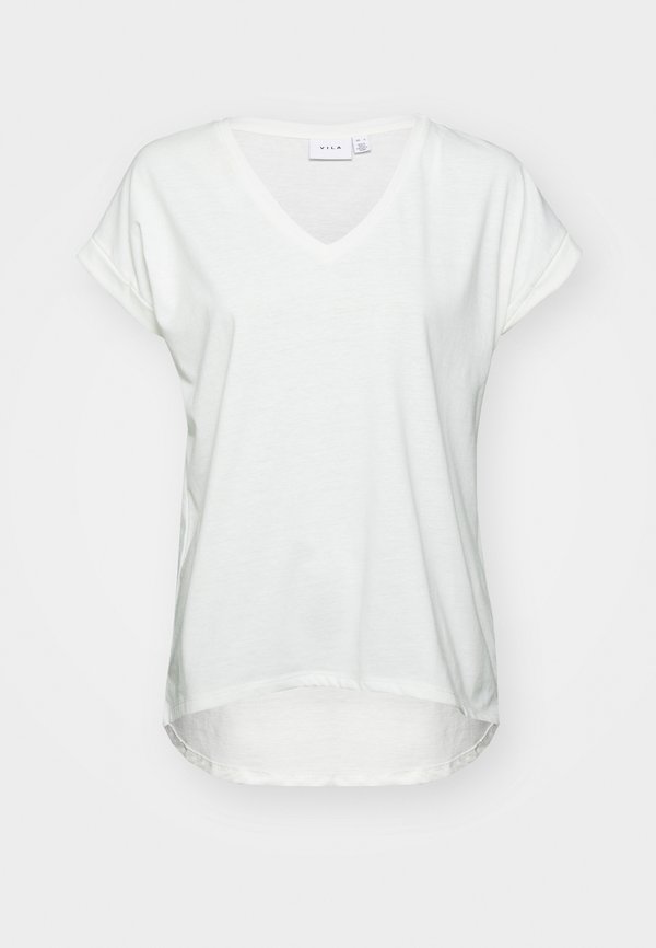 VIDREAMERS NEW V NECK - Basic T-shirt - cloud dancer4